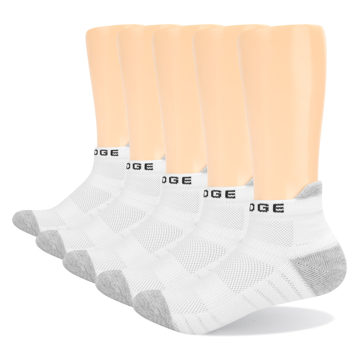 YUEDGE 10 Pairs Professional Outdoor Sports Socks Bottom Crew Walking Fitness Training Running Leisure Socks